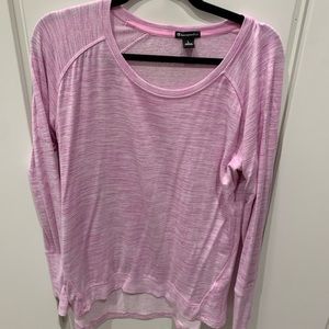 Champion pink long sleeve shirt